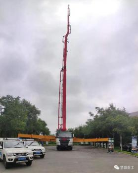 慧盟重工70米泵车山东发布会暨交付仪式成功举行 慧盟重工70米泵车山东发布会暨交付仪式成功举行