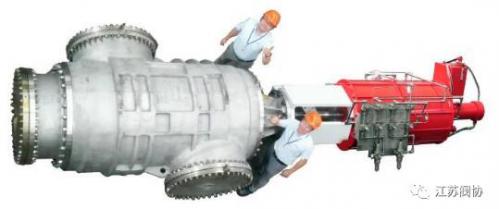 纽威阀门36寸高温三通快速换向控制阀完成交付 纽威阀门36寸高温三通快速换向控制阀完成交付