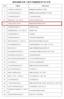 上海连成ZWL(V)型智能变频叠压供水设备入选2019-2020年度“上海市节能减排技术产品” 上海连成ZWL(V)型智能变频叠压供水设备入选2019-2020年度“上海市节能减排技术产品”