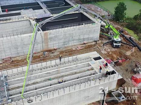 中联重科“凌云”系列四桥59米泵车