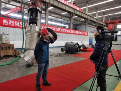 兰州高压阀门:液动高温截止阀顺利通过出厂验收 兰州高压阀门:液动高温截止阀顺利通过出厂验收