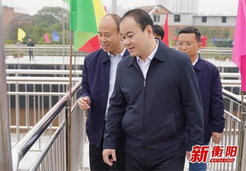 衡阳城西污水处理厂三期通水试运行 衡阳城西污水处理厂三期通水试运行