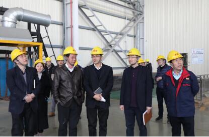 上海市核电办主任陆海宾一行莅临上海阿波罗机械调研 上海市核电办主任陆海宾一行莅临上海阿波罗机械调研