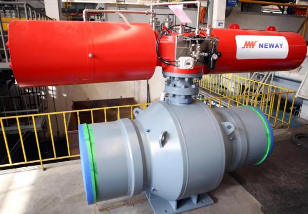 纽威阀门完成首批大口径硬密封全焊接球阀国产化 纽威阀门完成首批大口径硬密封全焊接球阀国产化