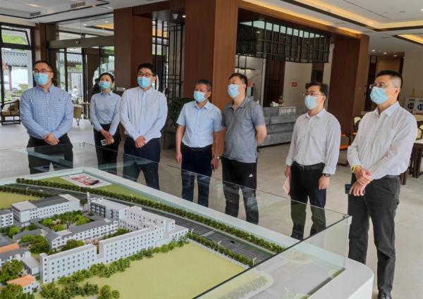 中核华建总经理宋克祥莅临中核苏阀调研指导工作 中核华建总经理宋克祥莅临中核苏阀调研指导工作