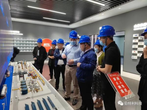 浙江省经信厅魏振华处长到伯特利阀门调研 浙江省经信厅魏振华处长到伯特利阀门调研