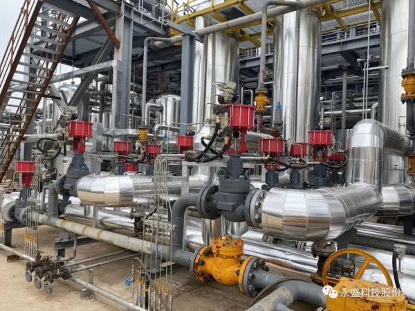 永盛科技为宝鸡大丰LNG储气调峰项目提供一站式专业阀门服务 永盛科技为宝鸡大丰LNG储气调峰项目提供一站式专业阀门服务