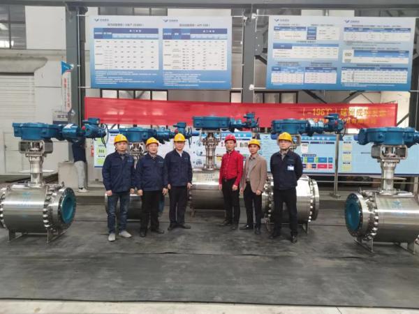 天津百利展发集团有限公司CLASS600 20寸超低温球阀订单顺利交付 天津百利展发集团有限公司CLASS600 20寸超低温球阀订单顺利交付