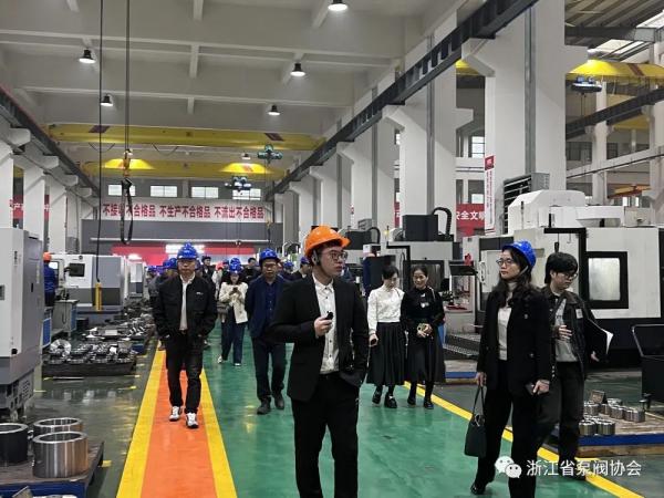 永嘉泵阀行业中小企业数字化改造观摩会走进伯特利 永嘉泵阀行业中小企业数字化改造观摩会走进伯特利