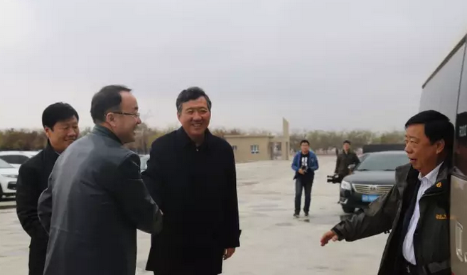 自治区政协领导白志杰一行莅临正生公司参观指导 自治区政协领导白志杰一行莅临正生公司参观指导