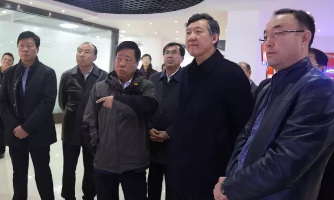 自治区政协领导白志杰一行莅临正生公司参观指导 自治区政协领导白志杰一行莅临正生公司参观指导