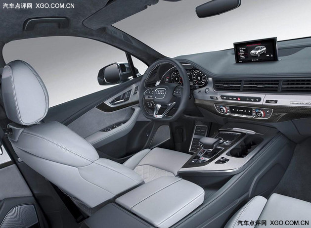 奥迪新SQ7首发 搭4.0L V8电子涡轮动力