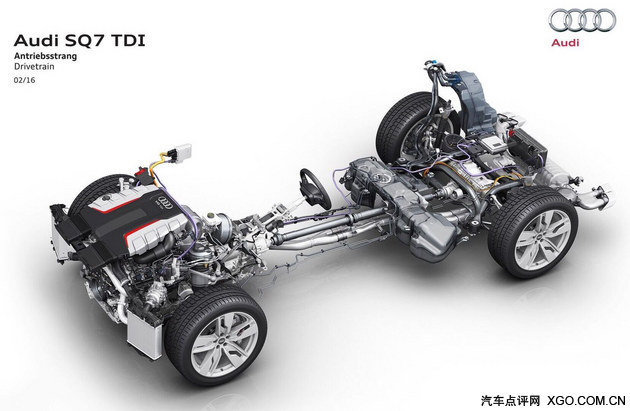 奥迪新SQ7首发 搭4.0L V8电子涡轮动力