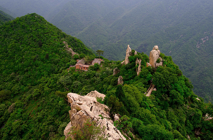 翠华山山清水秀